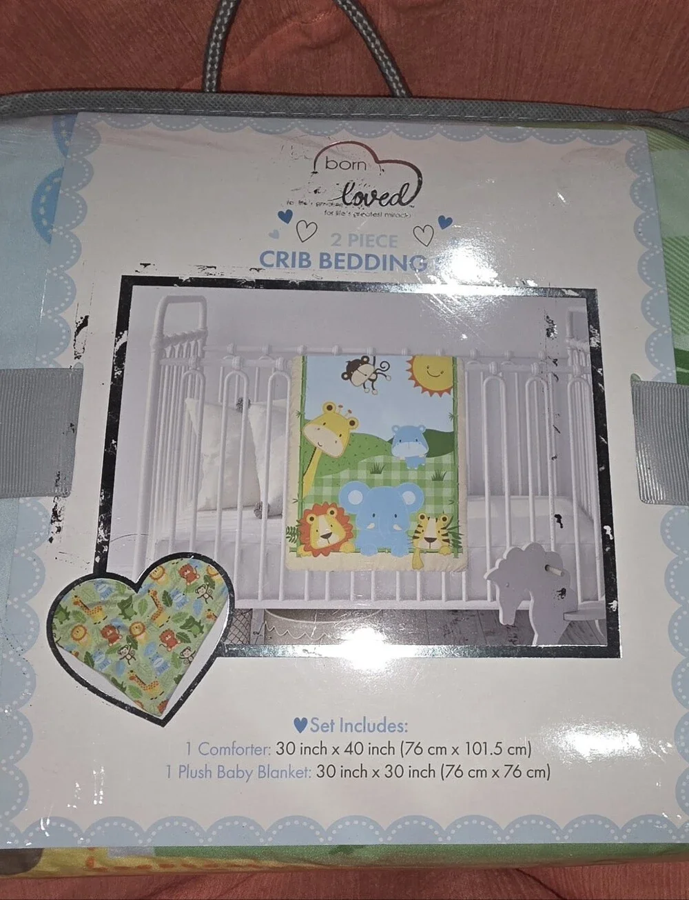 2 Piece Crib Comforter Set